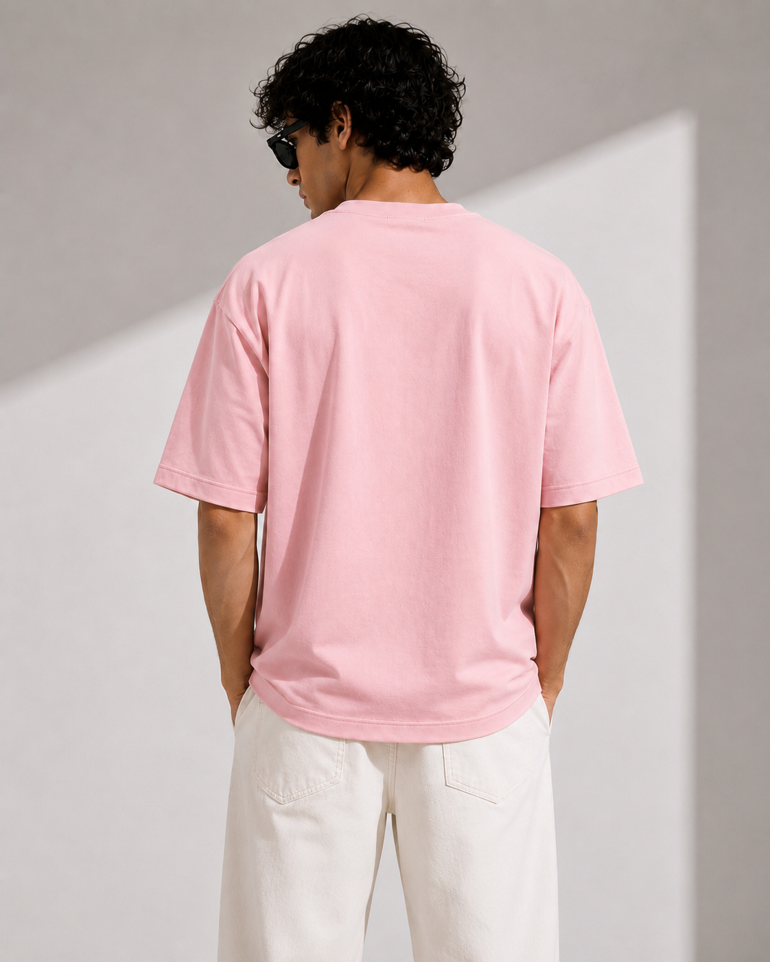 VALDIMO Premium Oversized T-Shirt – Baby Pink