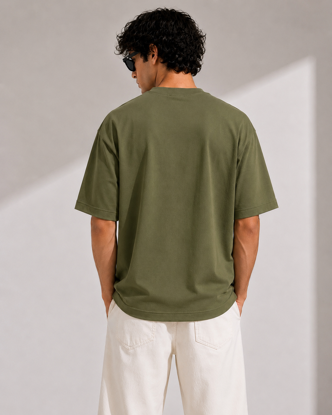 VALDIMO Premium Oversized T-Shirt – Olive Green